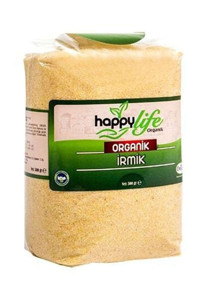 Happy Life Organik İrmik 500 gr