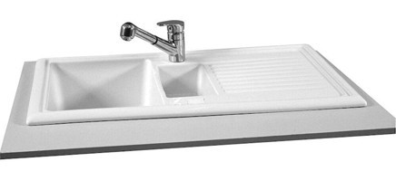 Vitra 4081B003-0379 100 cm Seramik Tezgah Altı Dikdörtgen Lavabo Beyaz