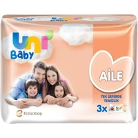 Uni Baby Aile 52 Yaprak 24'lü Paket Islak Mendil