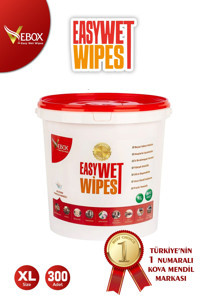 Vebox Easy Wet Wipes Beyaz Sabun Kokulu Kova Gold 300 Yaprak Islak Mendil