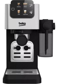 Beko Cep 5304 x 1350 W Çelik Kapsülsüz Yarı Otomatik Espresso Makinesi Siyah