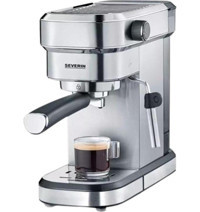 Severin Ka 5994 1500 W Çelik Kapsülsüz Öğütücülü Manuel Espresso Makinesi Gri