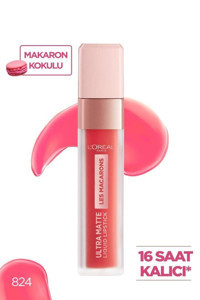 L'Oreal Professionnel 824 Guava Gush Kalıcı Mat Likit Lipstick Ruj