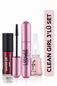 Flormar Clean Girl 3 Parça Makyaj Seti