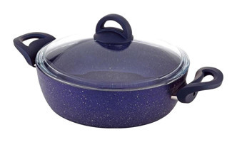 Fms G2004GLX Galaxy Cam 2 Parça 30 cm Granit Basık Karnıyarık Tenceresi