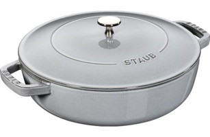 Staub La Cocotte Chistera Döküm 2 Parça 28 cm Döküm Basık Karnıyarık Tenceresi