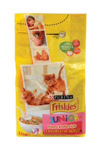 Friskies Tavuk Aromalı Tahıllı Yavru Kedi Maması 1.5 kg
