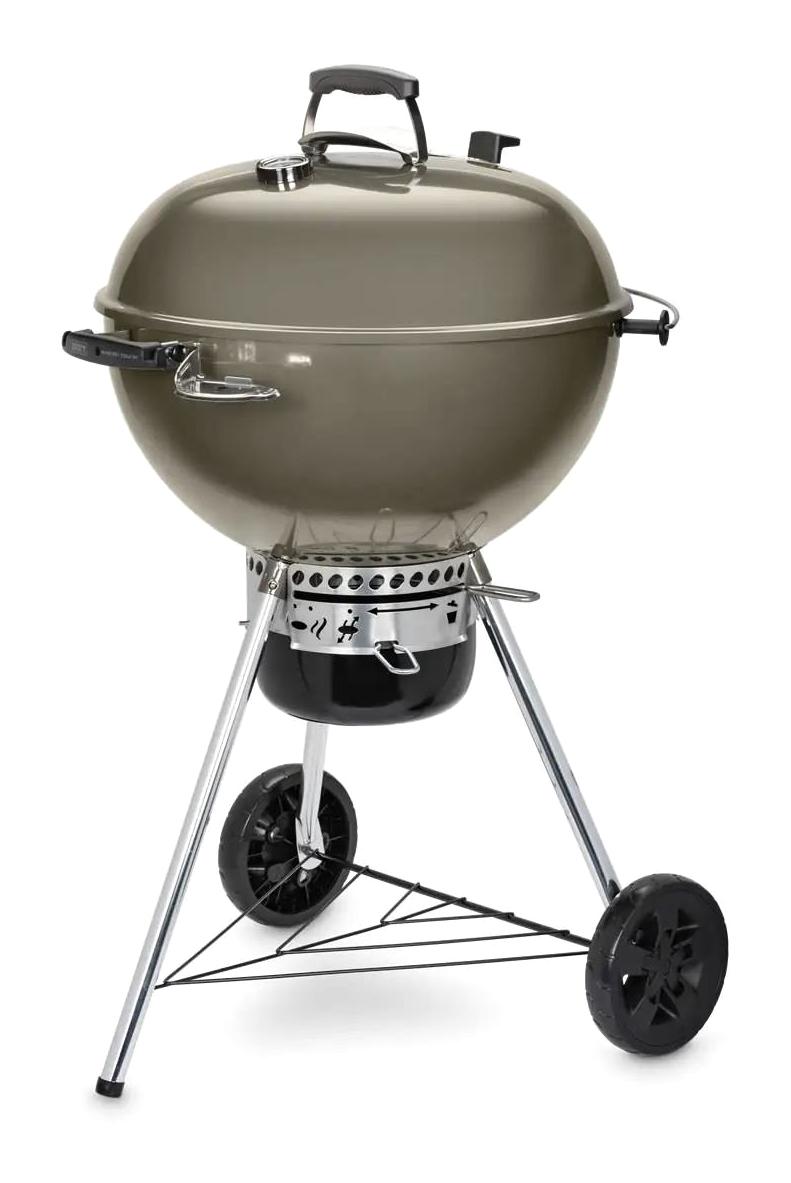 Weber Master-Touch Duman Grisi Gbs C-5750 Kömürlü Bacasız Kapaklı Yuvarlak Tekerlekli Ayaklı Barbekü