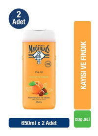 Le Petit Marseillais Fındık-Kayısı Nemlendirici Duş Jeli 2x650 ml