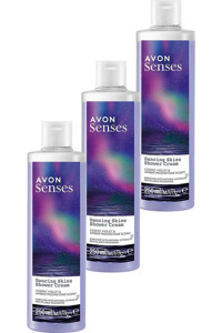 Avon Senses Dancing Skies Ahududu-Menekşe Vegan Duş Jeli 3x250 ml
