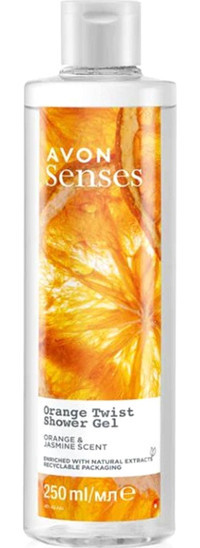 Avon Senses Portakal-Yasemin Vegan Duş Jeli 250 ml