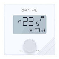 General Mıtra 25s 60 Derece 0.1 Derece Hassasiyet Akıllı Kablosuz Dijital Termostat