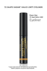 Avon Power Stay Suya Dayanıklı Mat Siyah Kalıcı İnce Uçlu Keçe Likit Eyeliner