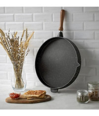 Yıldız Çelik Granit 36 cm Tava