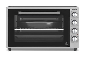 Simfer 7033 70 lt Izgaralı Fanlı Mini Fırın İnox
