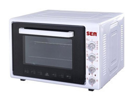 Sem SC-7002 70 lt Izgaralı Fanlı Mini Fırın Beyaz