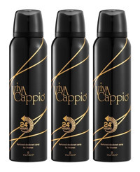 Viva Cappio Classic Sprey Kadın Deodorant 3x150 ml