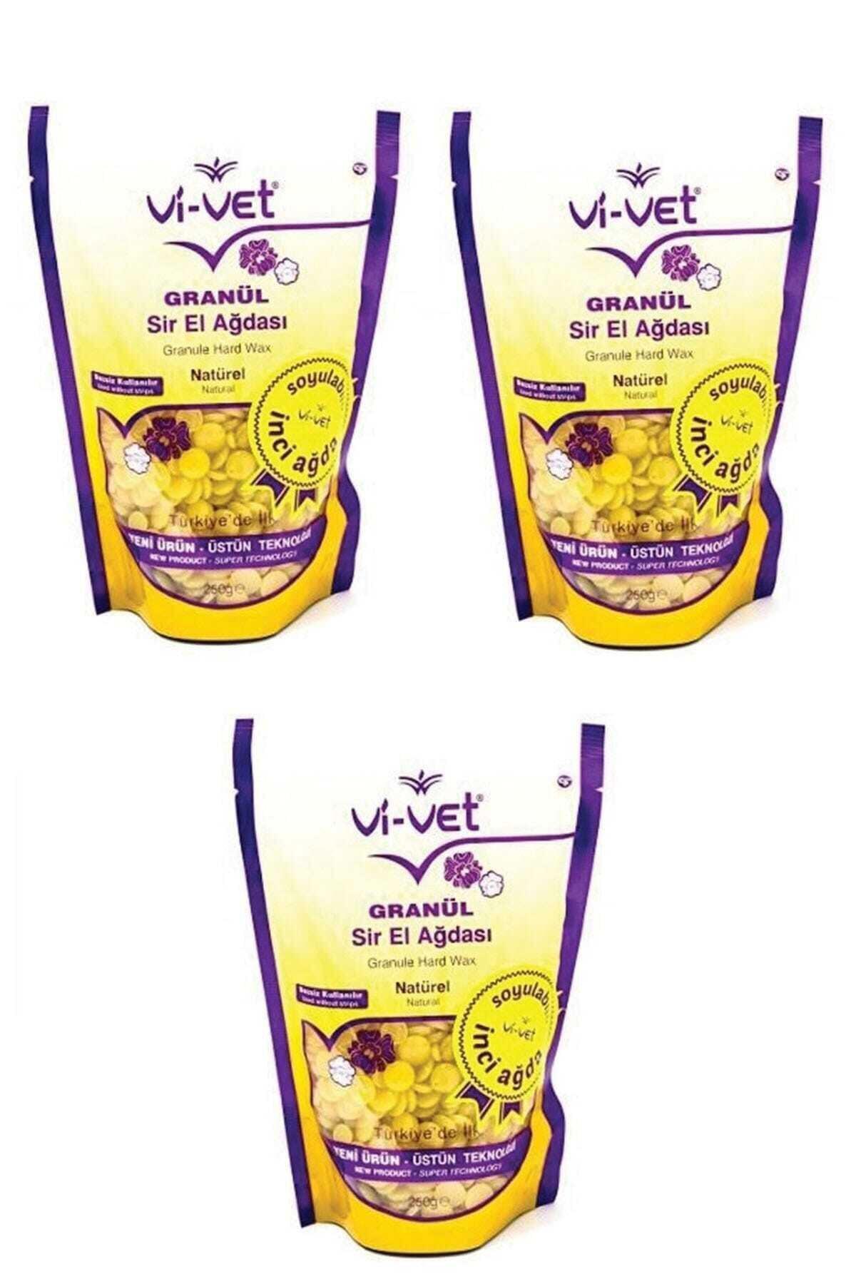 Vi-vet granül Normal Ciltler İçin Boncuk Ağda 3x250 gr