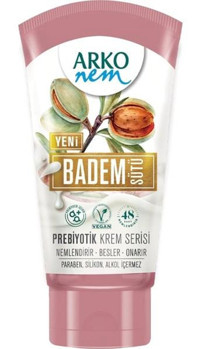 Arko Bademli Kuru Ciltler Organik Parfümlü El Kremi 60 ml