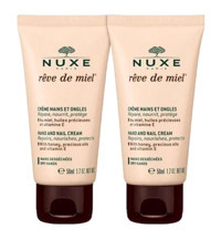 Nuxe Reve De Miel Kuru Ciltler Organik Vegan Parfümsüz El Kremi 2x50 ml