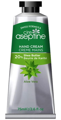 Cire Aseptine Aloe Veralı Hassas Ciltler Organik Vegan Parfümsüz El Kremi 75 ml