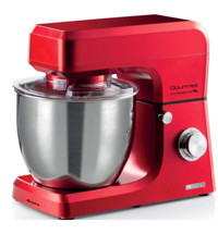 Ariete 1598/01 Gourmet Proffessıonal Paslanmaz Çelik 1000 W 7 lt Standlı Hamur Yoğurma ve Mutfak Şefi Kırmızı