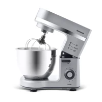 Homend 3079H Paslanmaz Çelik 1500 W 5 lt Standlı Hamur Yoğurma ve Mutfak Şefi Gri