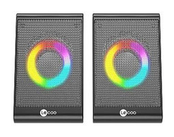 Lecoo Lecoo DS100 RGB USB Kablolu 1+1 Bilgisayar Hoparlörü