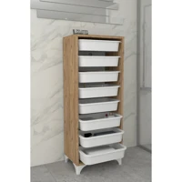 Bofigo 8 Çekmeceli Çok Amaçlı Dolap Çam 109 x 45 x 30 cm