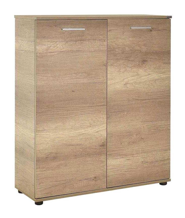 Adore Mobilya 2 Kapaklı 5 Raflı Ceviz 108 x 91 x 35 cm