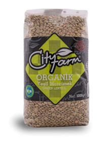 City Farm Yeşil Mercimek 1 kg