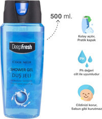 Deep Fresh Cool Men Duş Jeli 500 ml