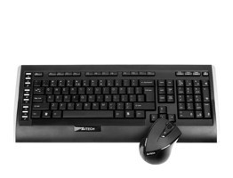 A4 Tech 9300F V-Track Siyah Kablosuz Klavye Mouse Seti