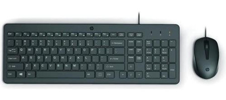 Hp 240J7AA Sessiz Siyah Kablolu Klavye Mouse Seti