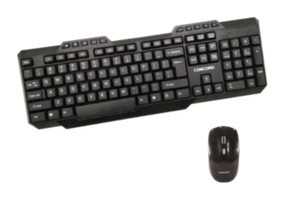Concord C-50 Siyah Kablosuz Klavye Mouse Seti