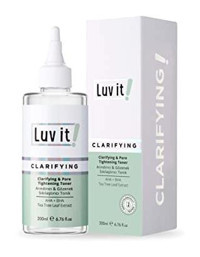 Luv it! Arındırıcı Tüm Ciltler İçin Aha+Bha Salisilik Asitli Gözenek Sıkılaştırıcı Leke Giderici Yüz Temizleyici Tonik 200 ml