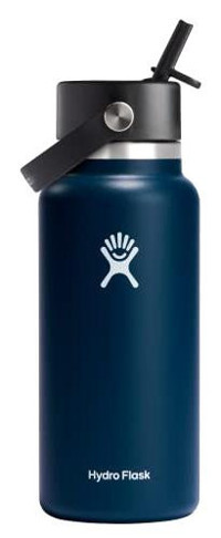 Hydro Flask Paslanmaz Çelik 946 ml Matara Pipetli Termos Mavi