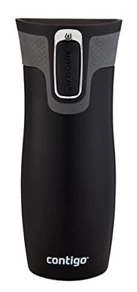Contigo West Loop Termal Mug Çelik 470 ml Bardak Termos Siyah