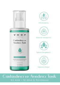 Voop Tüm Cilt Tipleri İçin Aha+Bha Gözenek Sıkılaştırıcı Tonik 200 ml
