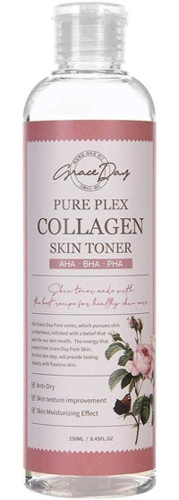 Grace Day Pure Plex Tüm Cilt Tipleri İçin Aha+Bha Yüz Temizleyici Likit Tonik 154 ml