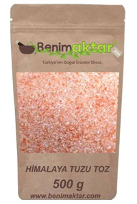 BenimAktar İyotlu Toz Himalaya Tuzu Paket 500 gr