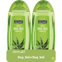 Dermokil Aloe Vera Vegan Duş Jeli 2x500 ml