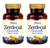 Balen Yetişkin Zerdeçal Ekstraktı 2x60 Adet