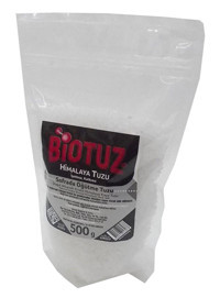 Biotuz İyotlu Kristal Himalaya Tuzu Paket 500 gr