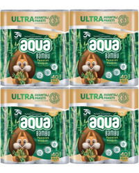 Aqua 3 Katlı 4x40'lı Rulo Tuvalet Kağıdı