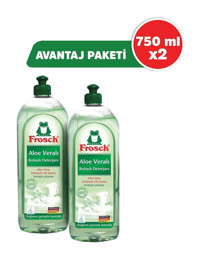Frosch Aloe Vera Kokulu El Bulaşık Deterjanı 2x750 ml