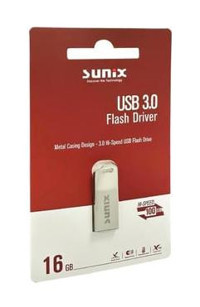 Sunix USB 3.0 Type-A 16 GB Flash Bellek Gümüş