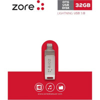 Zore USB 3.2 Lightning 32 GB Flash Bellek Gümüş