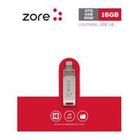 Zore USB 3.0 Lightning 16 GB Flash Bellek Gümüş