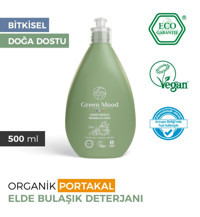 Green Mood Organik Portakal Kokulu El Bulaşık Deterjanı 500 ml